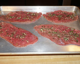 Foto del paso 2 de la receta: MILANESA A CABALLO CON RIENDAS. JON STYLE