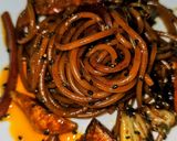 Foto del paso 5 de la receta: Espagueti con salsa oriental