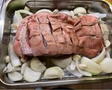 Bőrös malacsült recept fázis 2 fotója