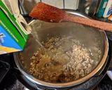 A picture of step 10 of Mushroom Risotto Instant Pot IP.