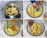 Foto langkah ke 1 dari resep Bola Kentang Keju Mix Sayuran.