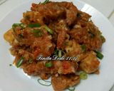 Foto langkah ke 2 dari resep Udang Tahu Saus Telur Asin.