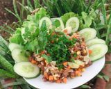 Hình bước làm 4 của món Cơm Lứt Chiên Thập Cẩm