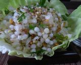A picture of step 5 of Sprouted Moth Sabudana Khichdi.