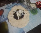 عکس مرحله 3 از دستور ساندویج همبرگر خانگی با خمیر جادویی😋😋😋