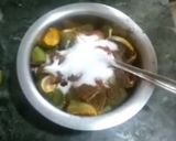 A picture of step 4 of Mango pickle.