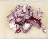Baconos, hagymás, sajtszósz recept fázis 1 fotója