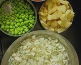 A picture of step 1 of Mix vegetable.