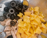 Foto del paso 3 de la receta: Ceviche de bonito del Norte en conserva con aguacate y melocotón