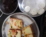 A picture of step 4 of Orange Custard Oreo dessert.