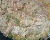 A picture of step 10 of Tikka macroni.
