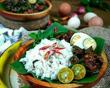 Foto langkah ke 3 dari resep Nasi Bekepor Magic Com.