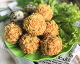 Foto langkah ke 4 dari resep Bola Ayam Rambutan.