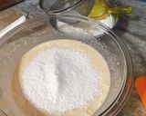 Foto del paso 4 de la receta: Budín de arándanos con crema, sin manteca, con batidora