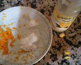 A picture of step 2 of Stale Bread with Eggs, Milk, Honey, and Peanuts.