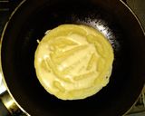 A picture of step 2 of Turmeric Crêpes.