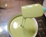Hình bước làm 4 của món Matcha crepe cake😋 (Bánh matcha ngàn lớp)