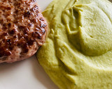 Foto del paso 4 de la receta: Hummus de calabacín y la mejor hamburguesa de ternera de mi pueblo😉🍴