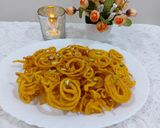 A picture of step 6 of Instant Jalebi.