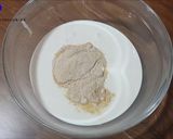 A picture of step 1 of Hot Chocolate Ice Cream with Ice Cream Maker.