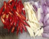 Foto langkah ke 2 dari resep Tumis Waluh plus Tempe.