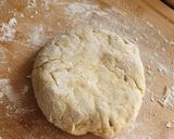 A picture of step 2 of Buttery Roti bread.