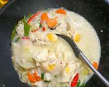 Foto langkah ke 4 dari resep Gulai Putih / Manih Lobak Kol Padang.