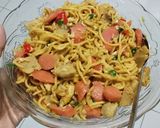 Foto langkah ke 3 dari resep Mie telur sosis bakso.