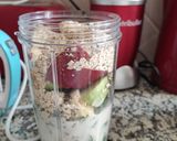 Φωτογραφία βήματος 1 της συνταγής "Green power" πρωινό smoothie 🐛🏋️🍀