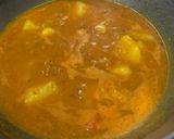 A picture of step 4 of Dahi bara Aloo dum.