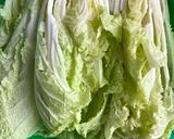 Hình bước làm 2 của món Kim chi cải thảo