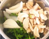 A picture of step 2 of Afgani paneer.