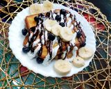 A picture of step 3 of Fruits Loaded French Toast.