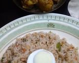 A picture of step 3 of "Schezwan Veg. Fried Rice" #Cookpad.