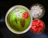 A picture of step 3 of Cheese Palak Pizza Dosa.