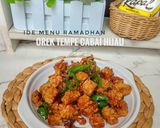 Foto langkah ke 5 dari resep Orek Tempe Cabai Hijau.
