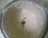 A picture of step 3 of Banana milk shake.