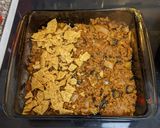 A picture of step 5 of Vegan: Tortilla Casserole.