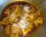 A picture of step 5 of Chicken mughlai.