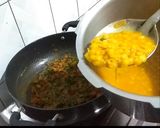 A picture of step 6 of Dal Palak Recipe.