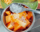 खरबूजा फालूदा जूस (Kharbuja faluda juice recipe in marathi) रेसिपी स्टेप 3 फोटो 