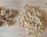 A picture of step 1 of Walnut Coffee Loaf.