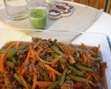 Foto langkah ke 5 dari resep Orek daging sayur.