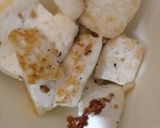 A picture of step 1 of Paneer sandwich.