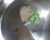A picture of step 3 of Kala chana sabji with puri.