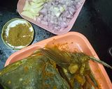 Gambar langkah 1 resipi Kari Kepala Ikan Tanpa Santan.