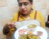 भरवां पालक अंगाकडी रेसिपी चरण 13 फोटो