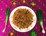 A picture of step 6 of Burnt Garlic Veg Fried Rice.