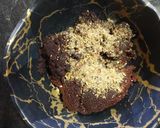 A picture of step 3 of Beet root Raita with Sabja seeds.