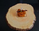 A picture of step 3 of Schezwan sandwich dosa.